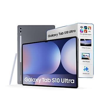 Планшет, Samsung, память 256 ГБ, 14" - 15", Wi-Fi, Б/у, Классический цвет - Серый