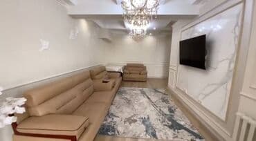 купить квартиру в 12 микрорайоне бишкек: 4 комнаты, Агентство недвижимости, Без подселения, С мебелью полностью — 1