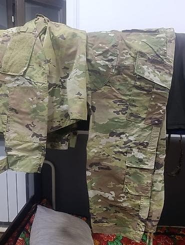 с мехом чернобурка с: ACU комплект в расцветке OCP/Multicam (куртка + брюки) - Тип: Army — 2