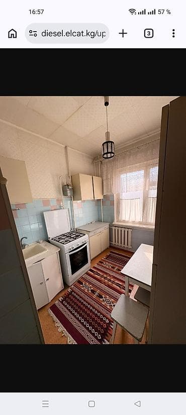 купить 2 х ком квартиру в 7 мкр: 2 комнаты, С мебелью полностью — 4