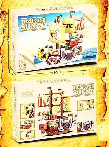 один штук: 🏴‍☠️ Конструктор «Thousand Sunny» (Корабль из One Piece) 5888 деталей — 4