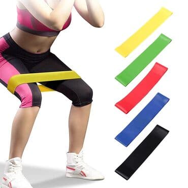 тренажер гиперэкстензия купить бу: Набор фитнес резинок для спорта. Тренажер для похудения комплект — 3