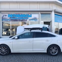 купить бокс на крышу автомобиля бу: Автобокс 555 см, 555 л, Новый — 1