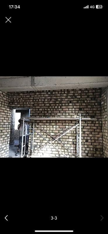 требуется штукатурщик: Кладка кирпича Гарантия Больше 6 лет опыта — 2