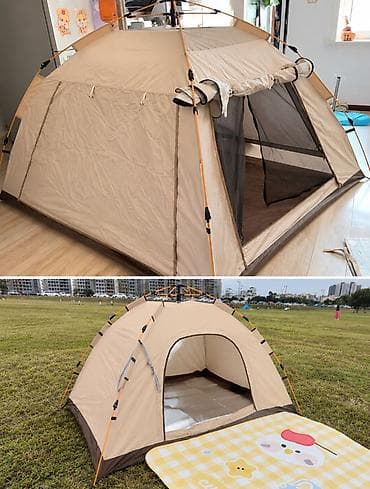 Спорт и отдых: 🏕️ Автоматтык чатыр (самораскладывающаяся палатка) Чатырды бир нече — 2