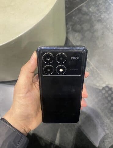 Poco X6 Pro 5G, Б/у, цвет - Черный, 2 SIM