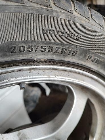 Диски: Литые Диски R 16 Honda, Комплект, отверстий - 4, Б/у — 2