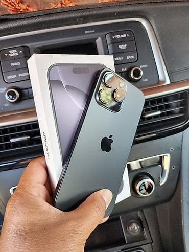 чоор фото: IPhone 16 Pro Max, Колдонулган, 256 ГБ, Графит, Куту, 85 % — 3