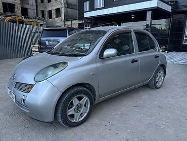70 сом: Nissan Март: 2003 г., 1.3 л, Автомат, Бензин, Хетчбек — 2