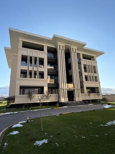 квартира в районе ошского рынка: 4 комнаты, 205 м², Элитка, 4 этаж, ПСО (под самоотделку) — 4