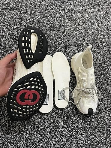 гуччи кеды: Мужские кроссовки, 41, Gucci, Новый, цвет - Белый — 2
