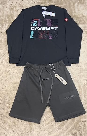 нужны вещи: Стритвир-набор: лонгслив CAV EMPT + шорты ESSENTIALS - Лонгслив CAV — 1