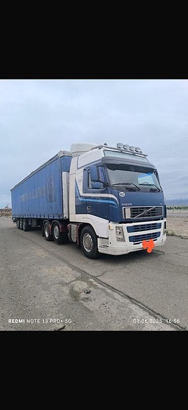 вова тягач: Тягач, Volvo, 2007 г., Тентованный — 1