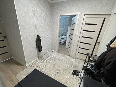 пол дом район пишпек: 2 комнаты, 53 м², 106 серия, 1 этаж, Евроремонт — 1