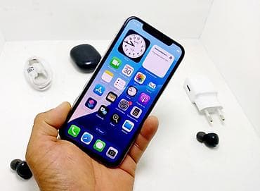 apple 12: IPhone 11 Pro, Б/у, 64 ГБ, Серебристый, Зарядное устройство, 100 % — 3