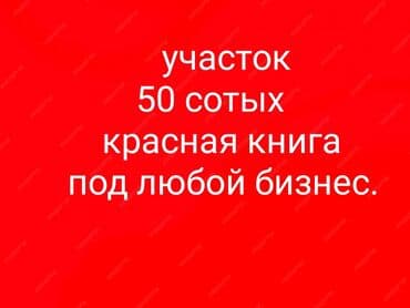 сдам частный дом без посредников рядом просп жибек жолу бишкек: 50 соток, Для бизнеса, Красная книга — 1