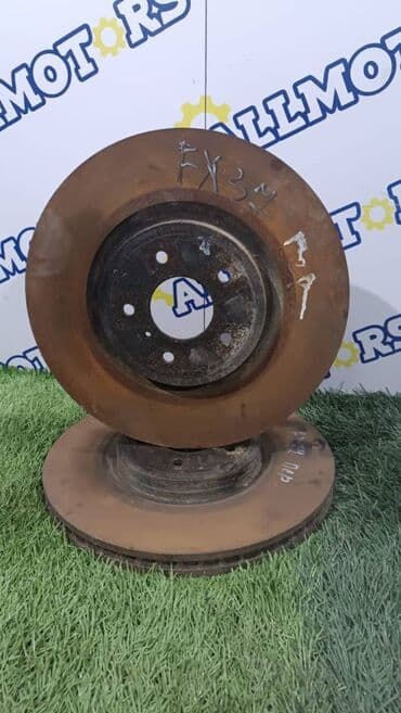 перфорированные тормозные диски: Предний тормозной диск Infiniti Оригинал — 1