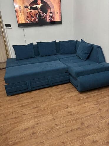 шезлонг для отдыха: Угловой диван, C подушками — 3