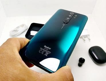 xpress nokia: Redmi, Redmi Note 8 Pro, Б/у, 64 ГБ, цвет - Зеленый, 1 SIM, 2 SIM — 2