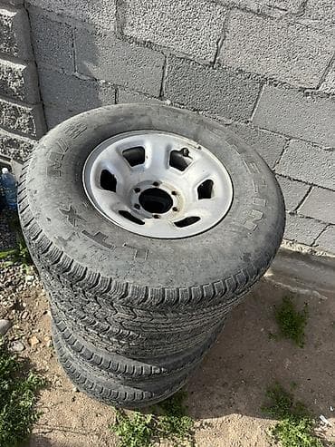 a6 c6: Колеса в сборе 275 / 70 / R 16, Всесезонная, Б/у, Комплект, Внедорожные (АТ/МТ), Железные, отверстий - 6 — 1