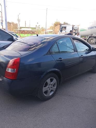 Nissan Primera: 2003 г., 1.8 л, Автомат, Бензин, Седан lalafo.kg да Nissan Primera: 2003 г., 1.8 л, Автомат, Бензин, Седан