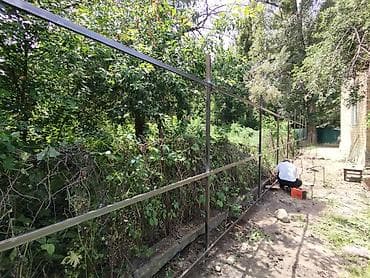 Керме шыптар: Услуга по смене забора из профнастила, с фундамент и без. Смета жазып — 3