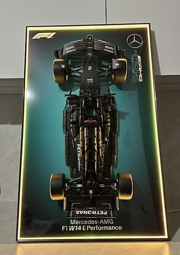 Настенная 3D‑панель с подсветкой: Mercedes‑AMG F1 W14 E Performance - — 1