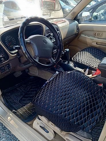 запчасти патфайндер: Чехлы Кожаные, цвет - Золотой, Nissan — 2