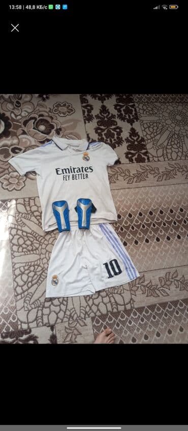 детский боди: Футбольный комплект - Бутсы с шипами для натурального газона/твердого — 3