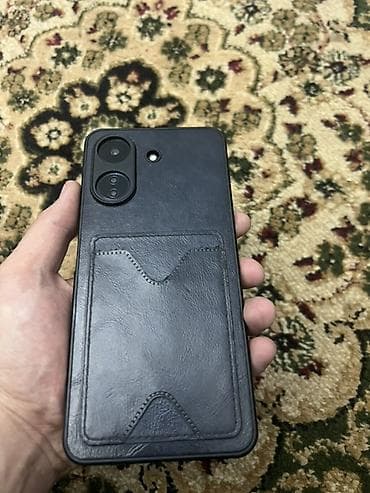 OnePlus: Redmi, Redmi 13C, Б/у, 256 ГБ, цвет - Черный, 1 SIM, 2 SIM, eSIM — 4