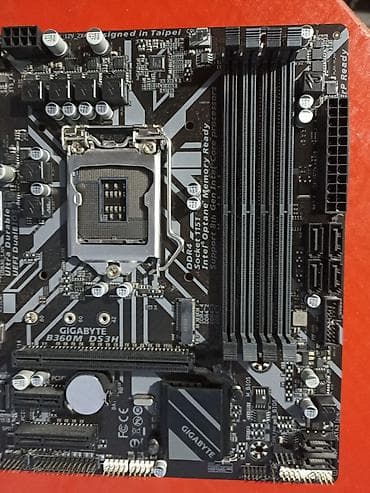 socket 1155: Материнская плата для ПК, Б/у, Gigabyte, LGA1151 v2, Micro-ATX — 5
