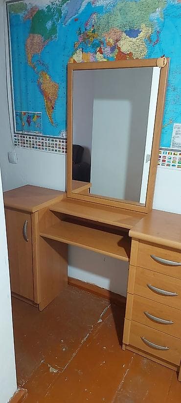 Оңдоп-түзөө жана курулуш: Даараткана үчүн үстөл, Күзгүсү менен, ЛДСП — 2