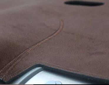 e46: Накидка на панель из оригинальной привозной итальянской алькантары — 5