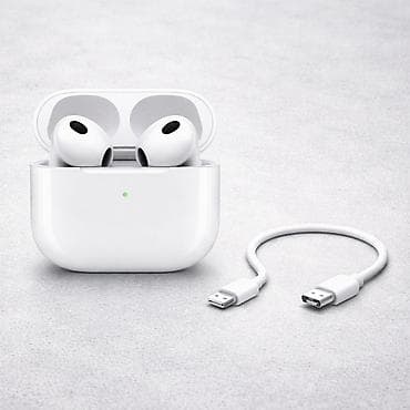 Наушники: Вкладыши, Apple, Новый, Беспроводные (Bluetooth), Классические — 1