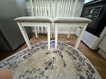 chair table: Стулья 5 шт по 1000 - Материал каркаса: дерево/МДФ, окраска белая - — 3