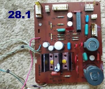 скупка старых нерабочих телевизоров: Продаю 1.платы ТВ Рубин от 50 до 350 сом № №1 - 29 Стирающая и — 25