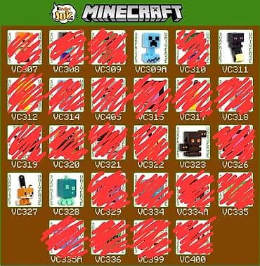 очки стекло: Коллекционные игрушки Kinder Joy Minecraft — фигурки и брелоки — 2