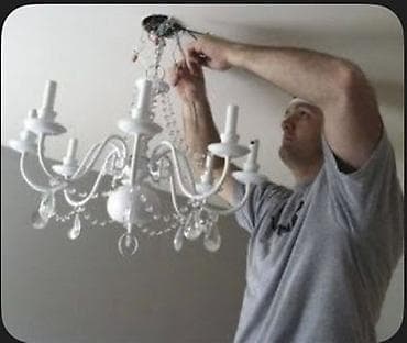 куплю лампы: Установка люстр и светильников - Монтаж подвесных, накладных и — 3