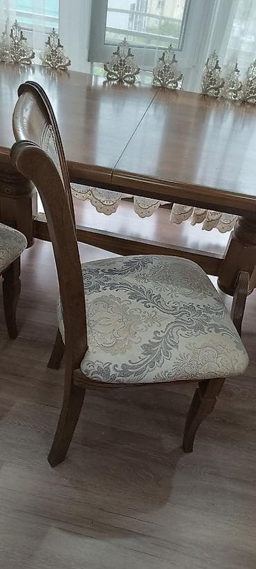 table and chair: Стол и стул для зала, цвет - Бежевый — 2