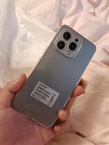 телефон doogee: DOOGEE, N55, Новый, 128 ГБ, цвет - Серебристый, 2 SIM — 1