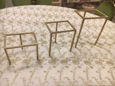 пластиковые стаканы с крышкой: Продаю конделябры для оформления фуршетных, ресторанных столов. Всего — 2