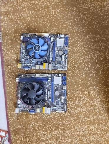 Материнские платы ASRock microATX с процессорными кулерами цена 1155 с