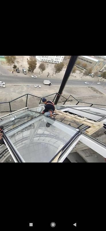 скрытая дверь: Алюминиевые и стеклянные конструкции под ключ - Проектирование — 2