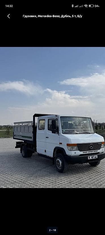 значок на мерседес: Грузовик, Mercedes-Benz, Дубль, 5 т, Б/у — 6