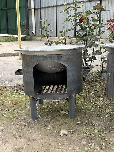 Казан с печью для приготовления на открытом огне Описание: - — 6