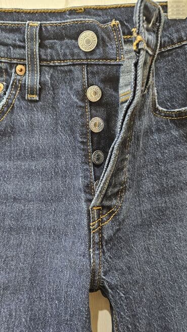 купить сумку шанель оригинал бу: Классные фирменные женские джинсы, 3 пары разного кроя, ZARA — 11