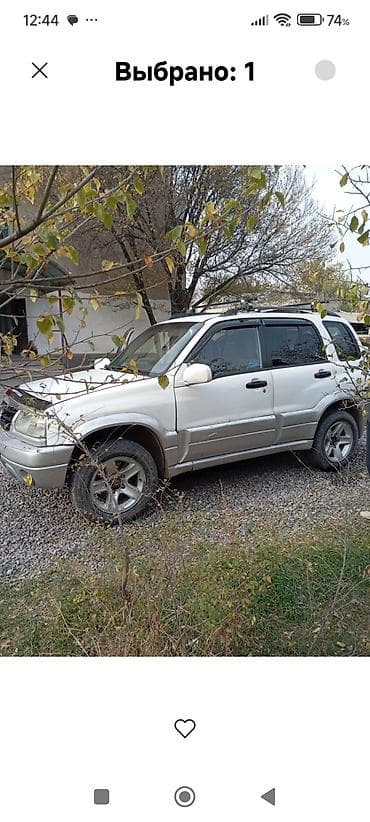 infinity g: Suzuki Grand Vitara: 2003 г., Автомат, Бензин, Внедорожник — 2