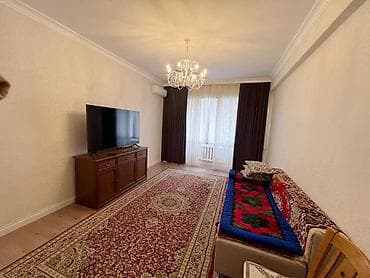 105: 3 комнаты, ул. Московская / Уметалиева Агентство недвижимости, Без животных, от 1 года, С мебелью полностью — 2