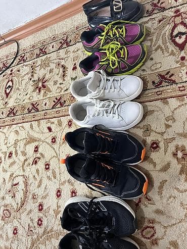 nike react: Мужские кроссовки, 38, & Other Stories, Б/у, цвет - Фиолетовый, Самовывоз — 1