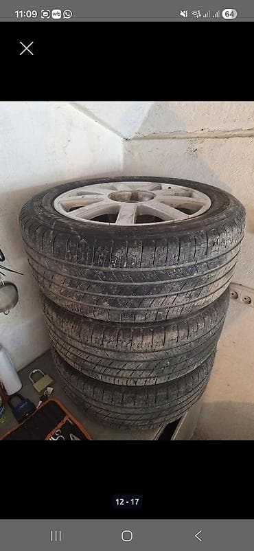 s4 2 2: Колеса в сборе 225 / 55 / R 17, Всесезонная, Б/у, Комплект, Легковые, Литые, отверстий - 5 — 5
